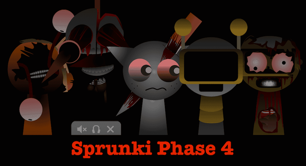 Sprunki-4: Spooky Halloween Music Game
