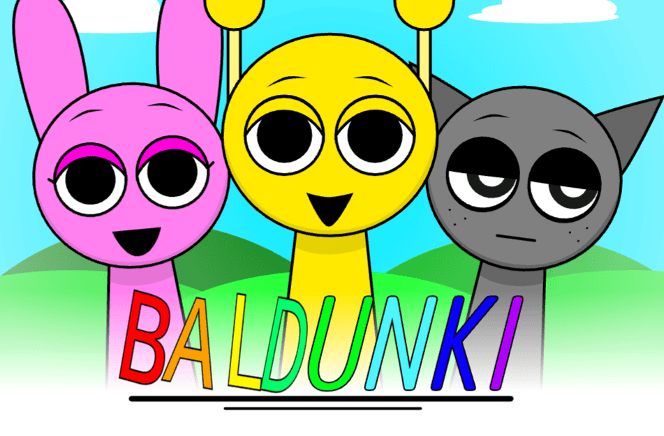 Baldunki-Original-A-Sprunki-Mod: Bald Rhythm Game Mod
