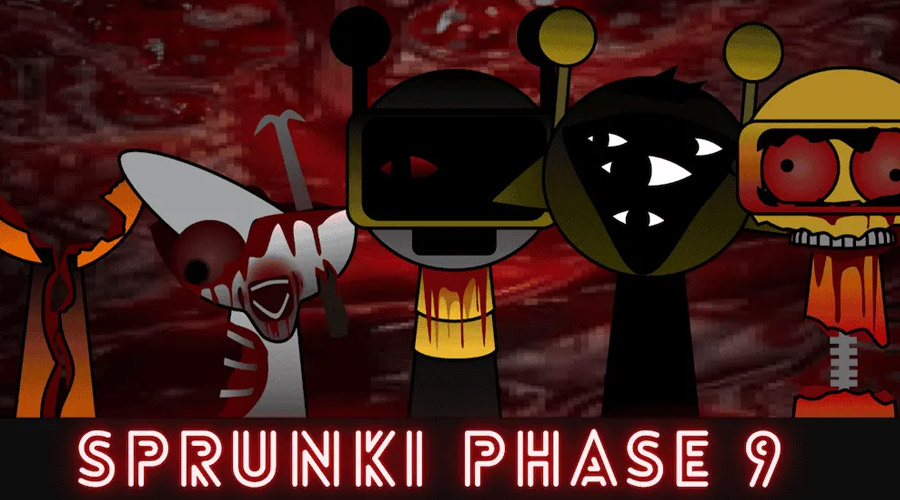 Sprunki Phase 9: Horror Music Game
