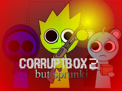 Corruptbox 2 But Sprunki: Glitched Horror Music Mod
