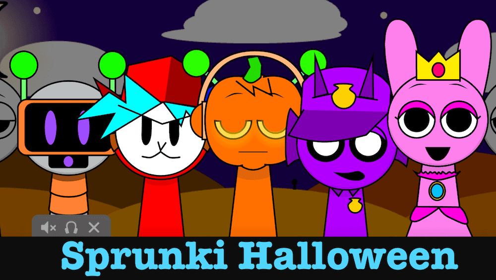 Sprunki Halloween Mode: Spooky Music Maker
